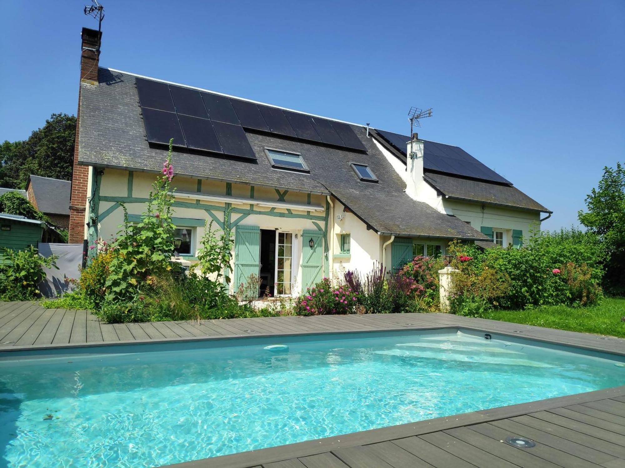 Cosy Campagne Villa Saussay-la-Campagne Exteriör bild